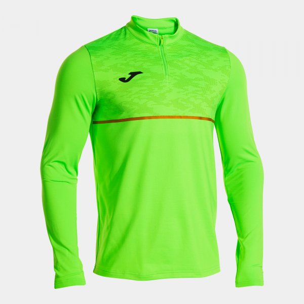 Mikina RECORD III SWEATSHIRT fluo zelená