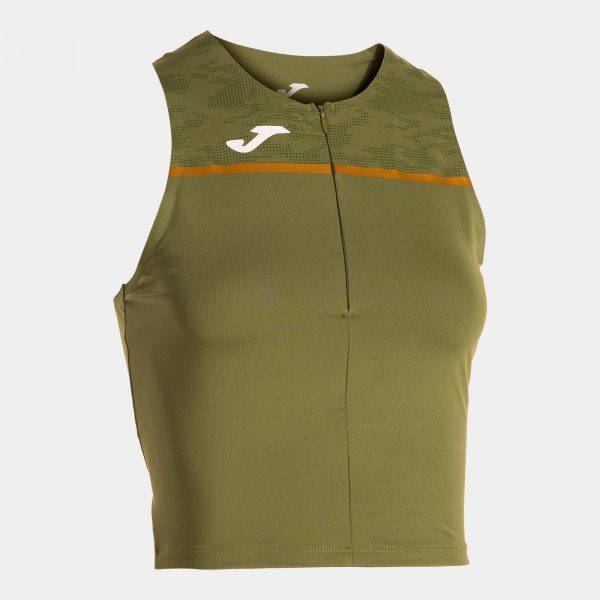Dámske športové tielko RECORD III TOP khaki