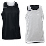 REVERSIBLET-SHIRT ARO WHITE-BLACK SLEEVELESS BLACK