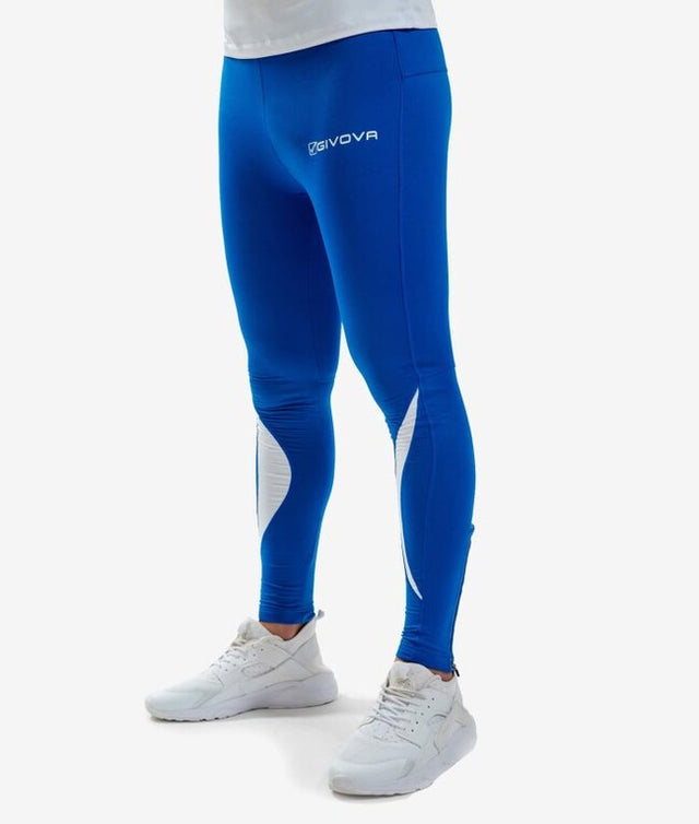Bežecké nohavice RUNNING LONG PANT azúrová modrá