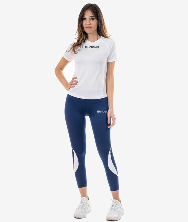 Bežecké nohavice RUNNING LONG PANT modrá