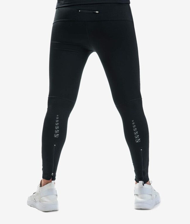 RUNNING LONG PANT NERO/FUXIA