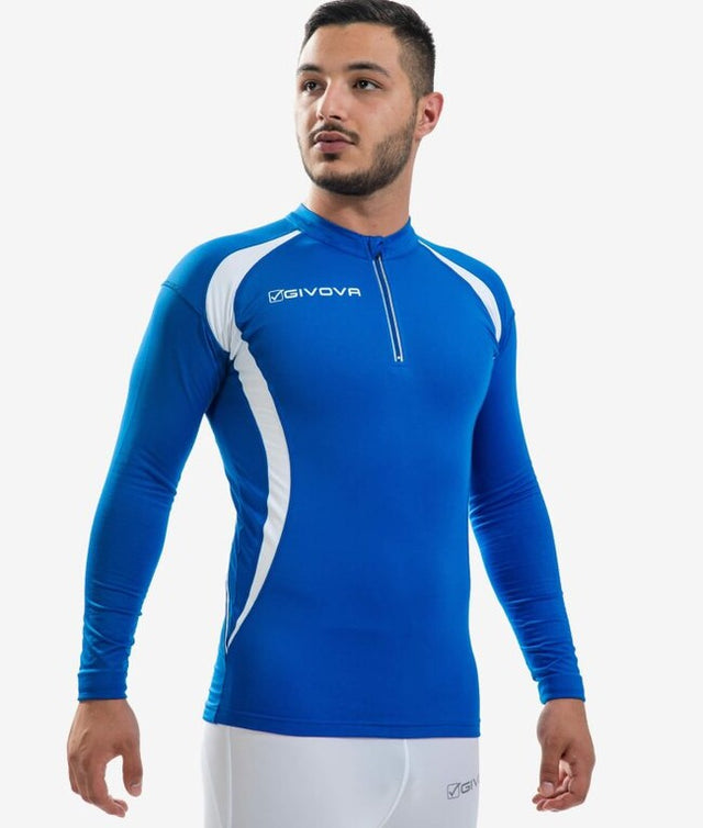 Dlhé tričko RUNNING LONG SHIRT azúrová modrá