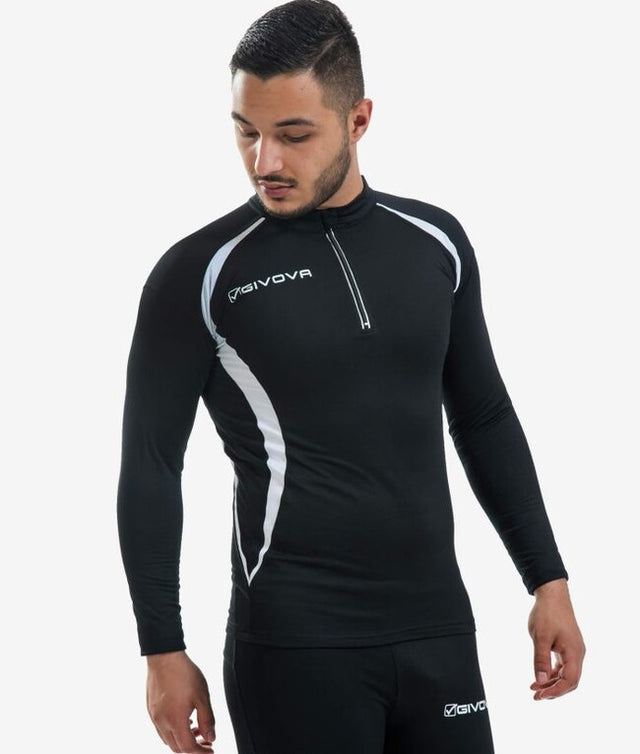 Dlhé tričko RUNNING LONG SHIRT čierna