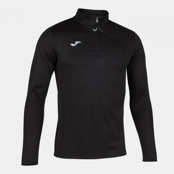 Bežecká mikina SWEATSHIRT RUNNING NIGHT čierna