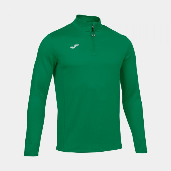 Bežecká mikina SWEATSHIRT RUNNING NIGHT zelená