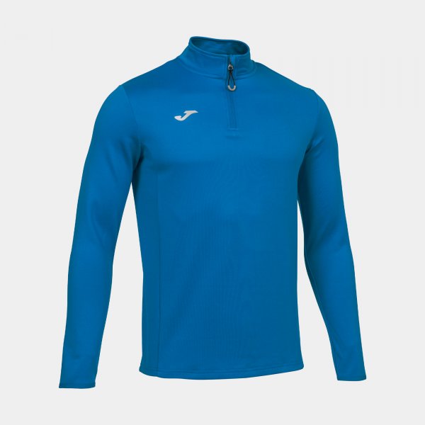 Bežecká mikina SWEATSHIRT RUNNING NIGHT azúrová