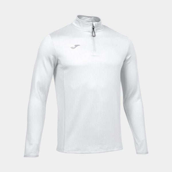 Bežecká mikina SWEATSHIRT RUNNING NIGHT biela