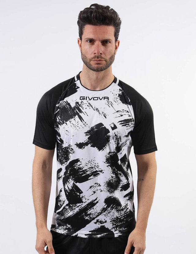 Dres SHIRT ART M/C biela-čierna