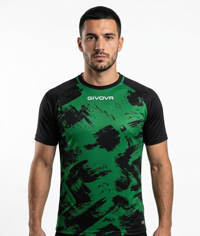 Dres SHIRT ART M/C zelená-čierna