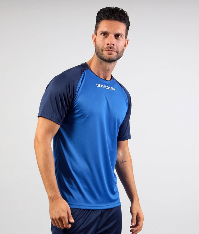 Dres SHIRT CAPO azúrová modrá-modrá