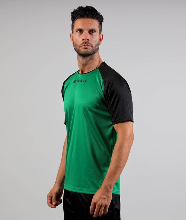 Dres SHIRT CAPO zelená-čierna
