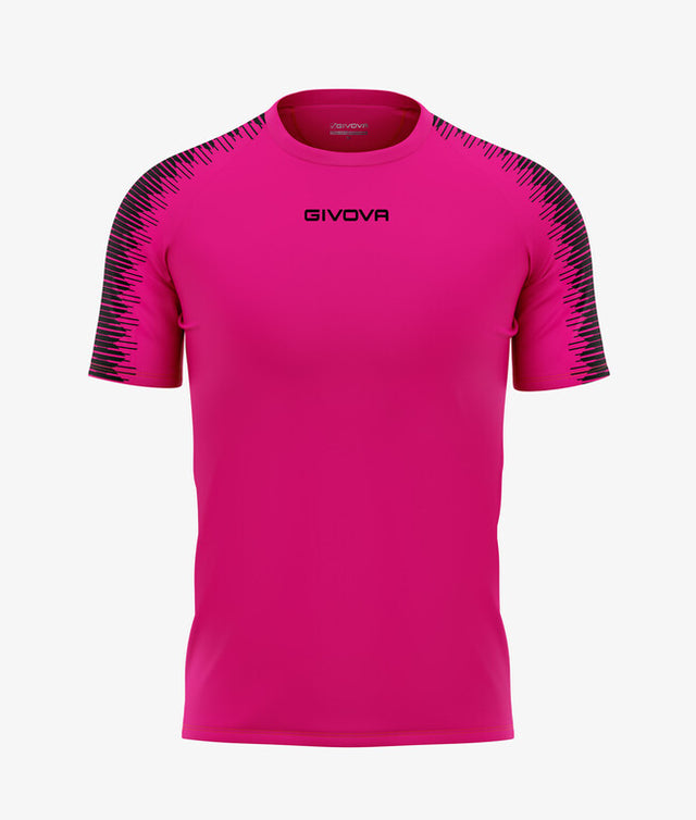 Dres / tričko SHIRT CLUB fuchsiová-čierna