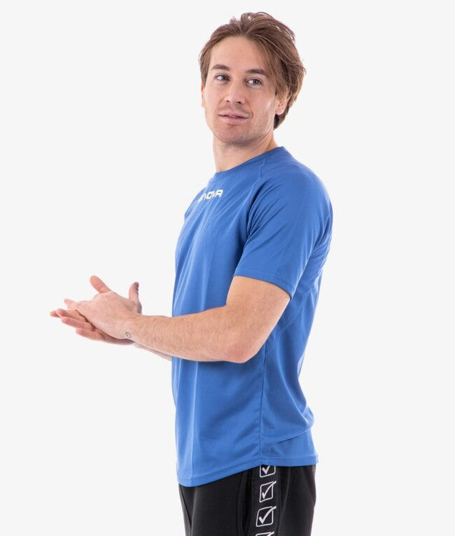 SHIRT GIVOVA ONE MICROFORATA AZZURRO