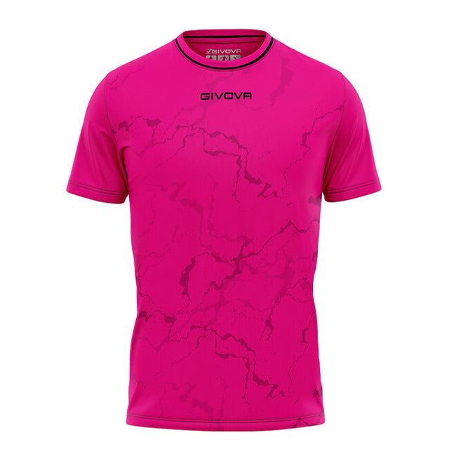 Dres SHIRT GRAFITE fuchsiová-čierna
