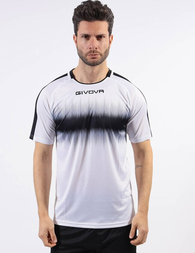 Dres SHIRT RADIO biela-čierna