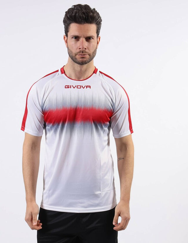 Dres SHIRT RADIO červená-biela