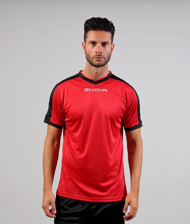 Dres SHIRT REVOLUTION červená-čierna