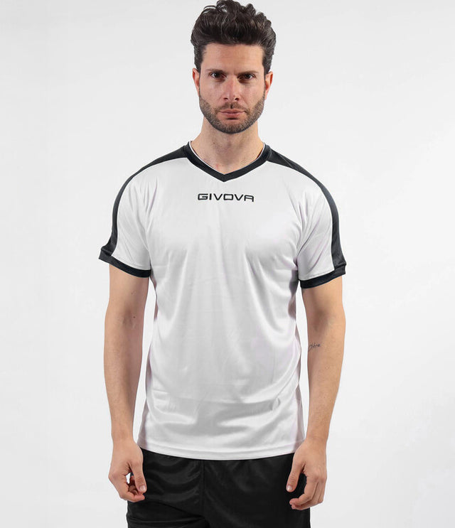 Dres SHIRT REVOLUTION biela-čierna
