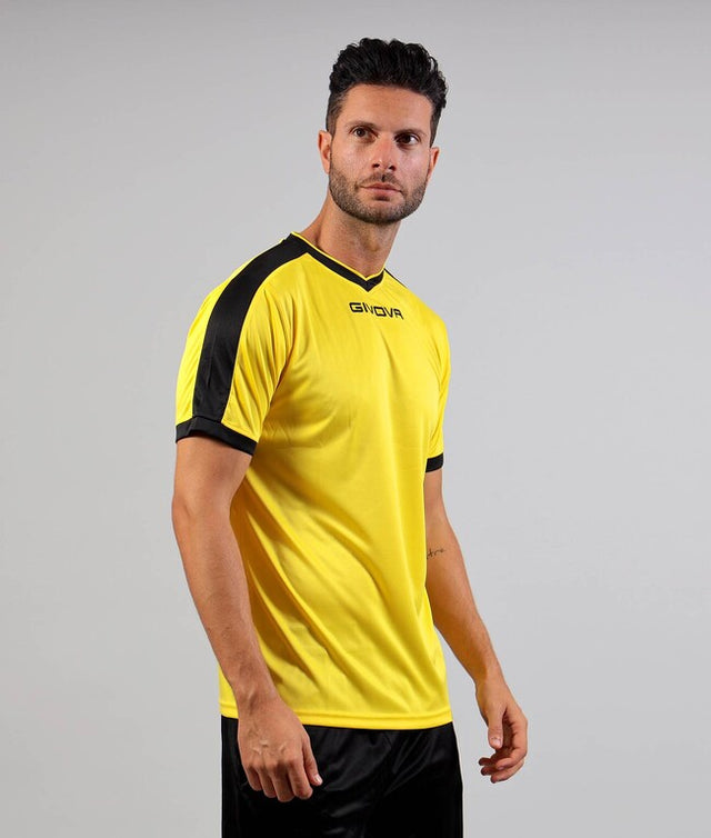 Dres SHIRT REVOLUTION žltá-čierna