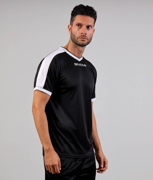Dres SHIRT REVOLUTION čierna-biela