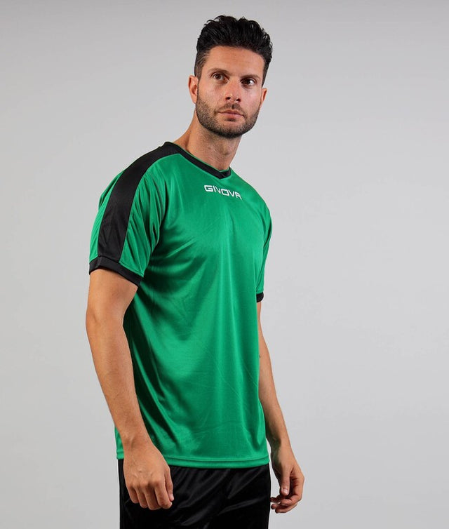 Dres SHIRT REVOLUTION zelená-čierna