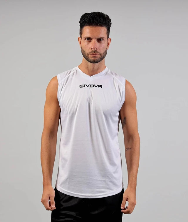 Športové tielko SHIRT SMANICATO GIVOVA ONE biela