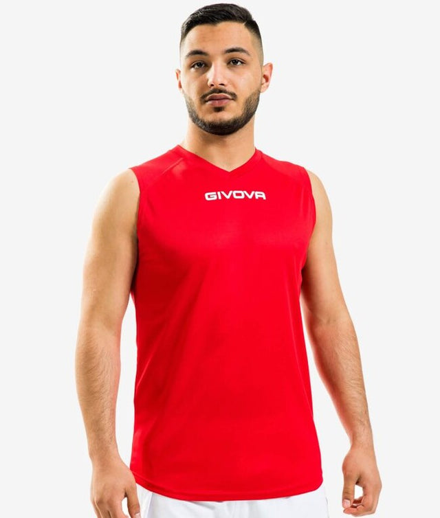Športové tielko SHIRT SMANICATO GIVOVA ONE červená