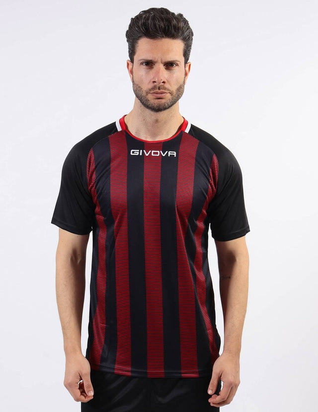 Dres SHIRT TRATTO čierna-červená
