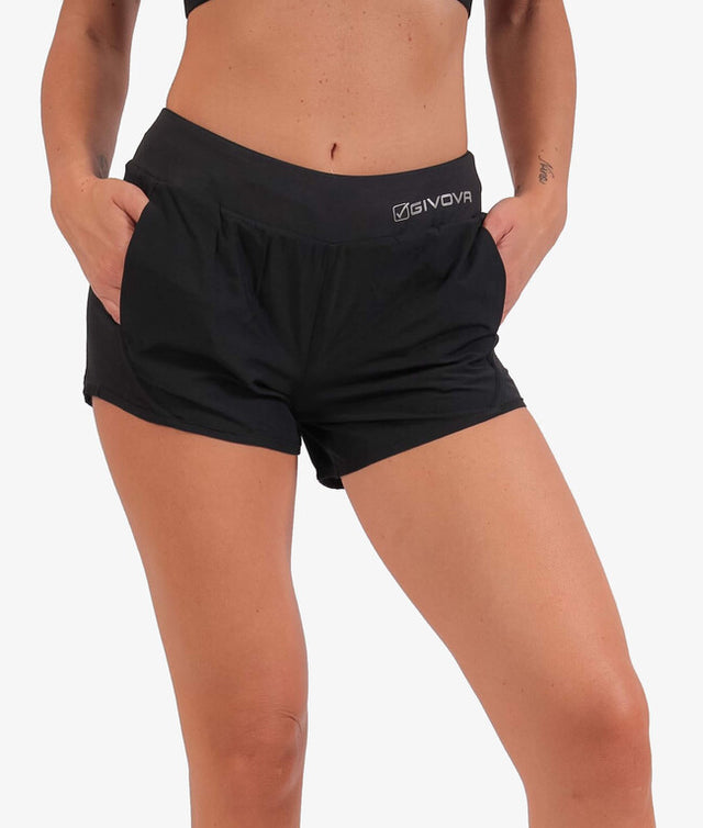 Dámske šortky SHORT DONNA čierna