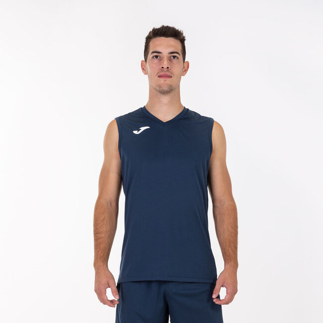 Športové tielko SLEEVELESS BASIC T-SHIRT COMBI modrá námornícka