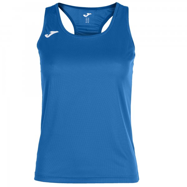 SLEEVELESS T-SHIRT RACE ROYAL BLUE WOMEN ROYAL