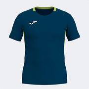 SMASH SHORT SLEEVE T-SHIRT NAVY BLUE LIME NAVY-LIME