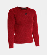 Dámske tričko SNOW LONG SLEEVE T-SHIRT červená