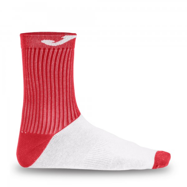 Štulpne / ponožky SOCK WITH COTTON FOOT červená