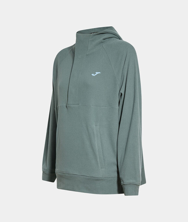 Dámska mikina SOFT HOODIE modrá - šedá
