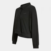 Dámske polo tričko SOFT LONG SLEEVE POLO čierna