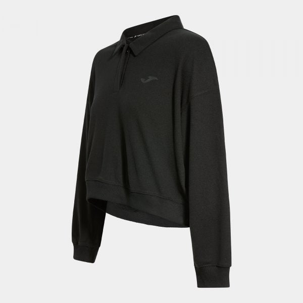 Dámske polo tričko SOFT LONG SLEEVE POLO čierna