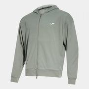 Mikina SOFT ZIP-UP HOODIE šedá