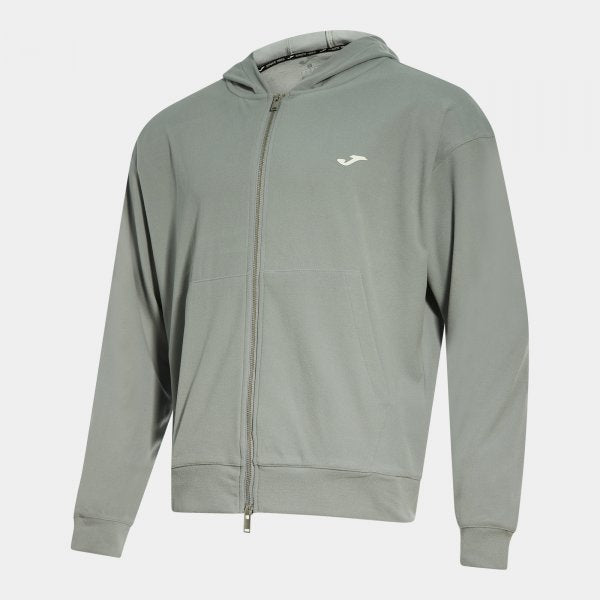Mikina SOFT ZIP-UP HOODIE šedá