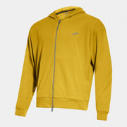 Mikina SOFT ZIP-UP HOODIE žltá