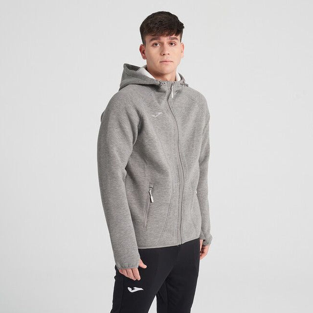 Softshell mikina s kapucňou BASILEA SOFTSHELL HOODIE jemná sivá melanž