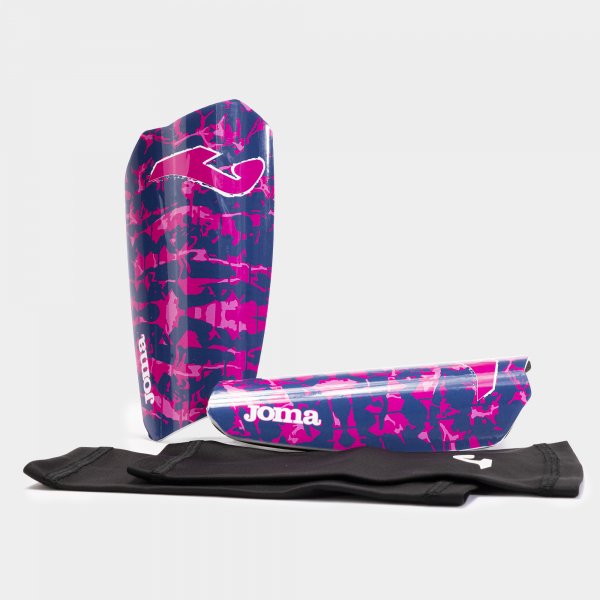 Chrániče SPARTAN SHIN GUARDS modrá námornícka ružová