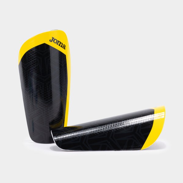 Chrániče SPIDER SHIN GUARDS fluo žltá čierna