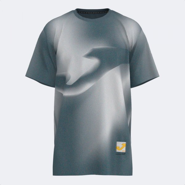Tričko STEP SHORT SLEEVE T-SHIRT modrá - šedá