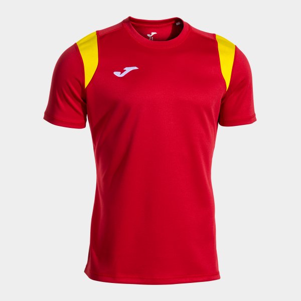 Dres / tričko STIMULUS SHORT SLEEVE T-SHIRT červená žltá