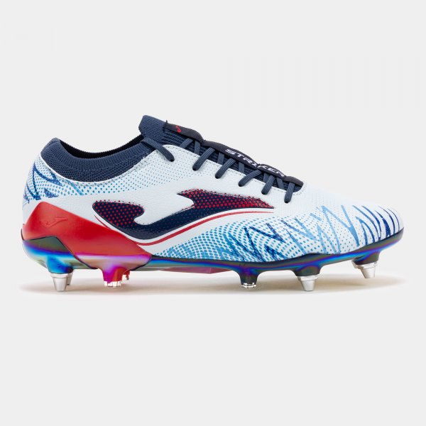 Kopačky na trávu STRIKER TOP 2505 BLUE NAVY BLUE SOFT GROUND azúrová navy