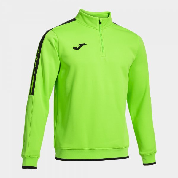 Mikina OLIMPIADA SWEATSHIRT fluo zelená čierna