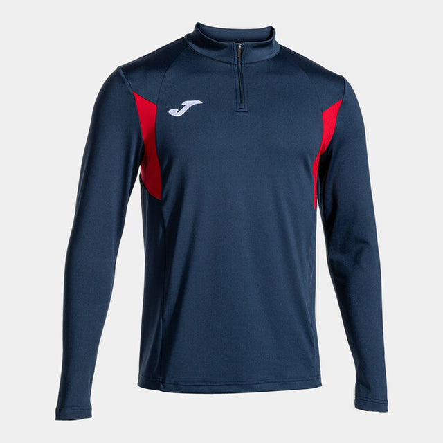 Mikina WINNER III SWEATSHIRT modrá námornícka červená