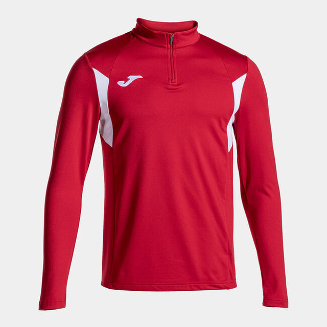 Mikina WINNER III SWEATSHIRT červená biela